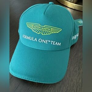 NWT Aston Martin Formula 1 Racing Team Green Hat Adjustable Boss 2023